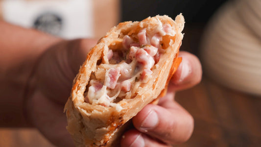 White Sonora Ham and Gruyere Hand Pies