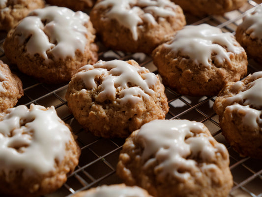 Iced Oatmeal Cookies Recipe with White Sonora Flour
