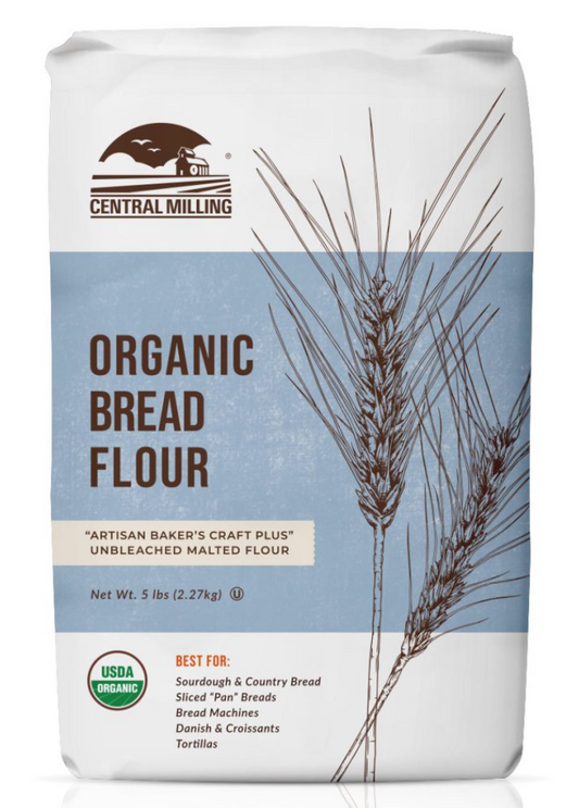 Our favorite base bread flour to mix with our freshly stone-milled grains and flours.